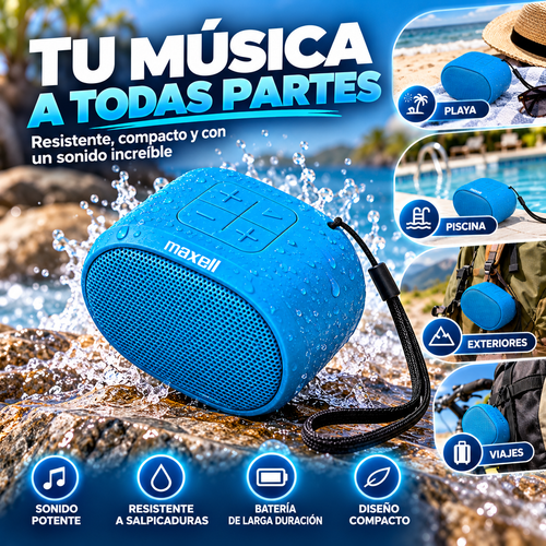 Parlante Maxell Bass13 Bluetooth Fm